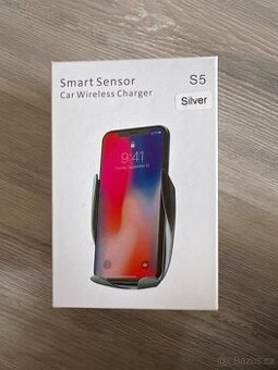 Samootvírací držák do auta / bezdrátová rychlá nabíječka