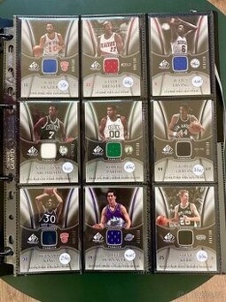 NBA karty (limitky,podpisovky, dresovky)