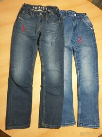 Prodám chlapecké jeansové kalhoty - 1