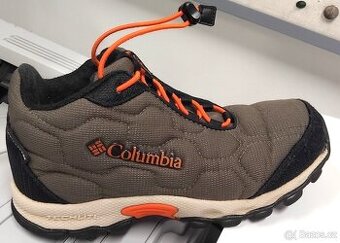 Zimní kotníčkové boty COLUMBIA, voděodolné, vel.33