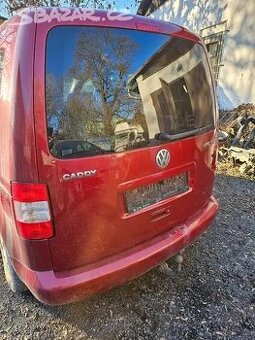 Výklopné zadní dveře vrata VW Caddy