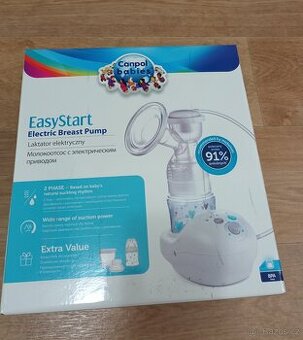 Elektrická odsávačka mateřského mléka Canpol babies