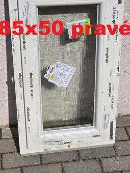Plastová okna  85x50  Pravé   5ks