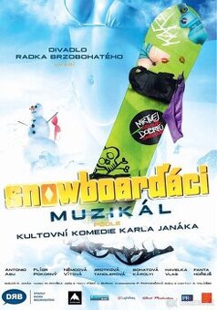 🎭 2x lístek na muzikál Snowboarďáci