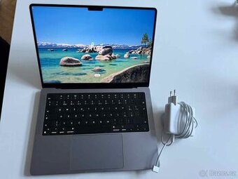 Prodám MacBook Pro 14"(2021),space gray,čip M1 Pro,2 TB SSD