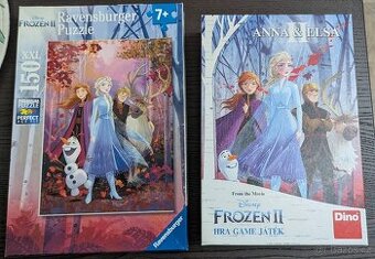 Frozen desková hra + puzzle 150ks