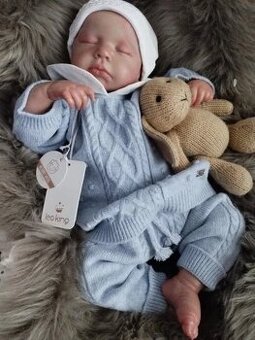 Nový merino 2-dílný set Kabátek + kaťata s merino vlnou 48%