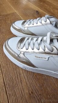 Dámské kožené tenisky Tamaris, velikost 39/40