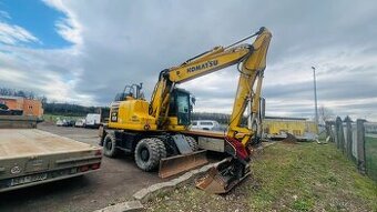 Prodám Komatsu PW 158 s 3D Nivelací TOP výbava