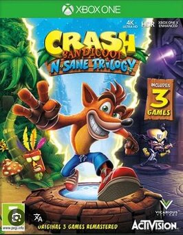 Xbox key Crash Bandicoot
