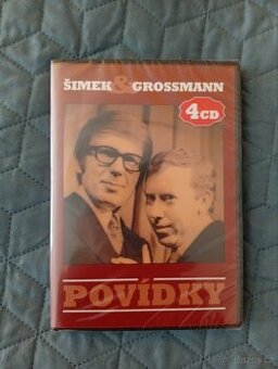 Povídky Šimka a Grossmanna 4 CD včetně poštovného.
