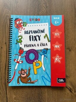 Roztančené fixy Písmena a čísla 6+