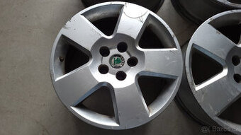 Orig. ALU disky Škoda 17" 5x112 - levně