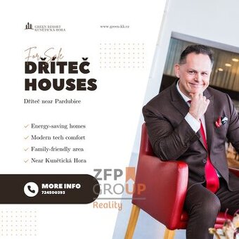 Moderní nízkoenergetický dům 5+kk v Dřítči – nízkoenergetick