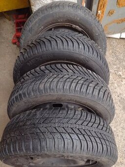 Škoda Fabia pneu 185/60 R14 Nexen Nblue 4season disky 5x100