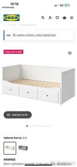 Prodám rám rozkládací pohovky Hemnes,Ikea