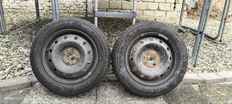 Zimní pneumatiky na plechových discích 165/65 R14-79T
