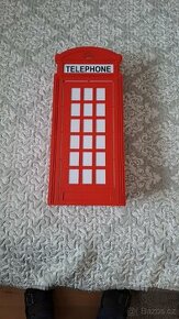 Prodám nástěnné světlo typ anglická telefonní budka