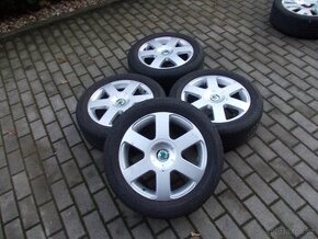 5x112 R16 orig. ŠKODA s PNEU 205/55R16