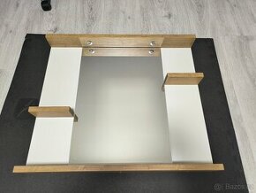 Zrcadlový panel s policemi, Zrcadlo do koupelny