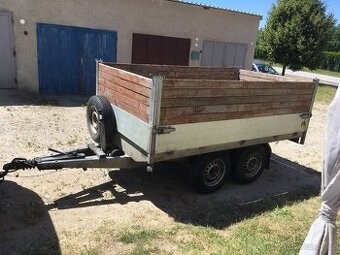 Brzděný přivěs Hapert 3500 kg