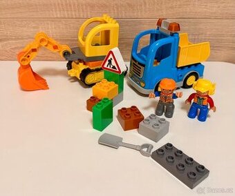 Lego Duplo 10812 Pásový bagr a náklaďák