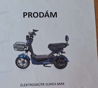 Elektroskútr SUNRA MAX