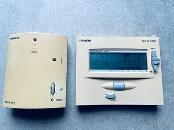 Pokojový termostat a přijímač Siemens
