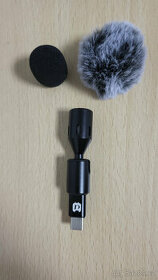 Malý mikrofon pro natáčení z mobilu, konektor USB-C