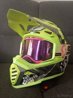 LS2 Fast Evo Mini + brýle Scott