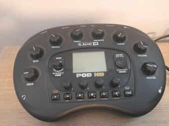 LINE6 POD HD - ČERNÁ LEDVINA+ Line 6 FBV Express MKII