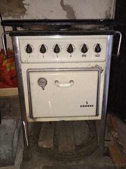 Elektrický sporák Siemens 30.léta