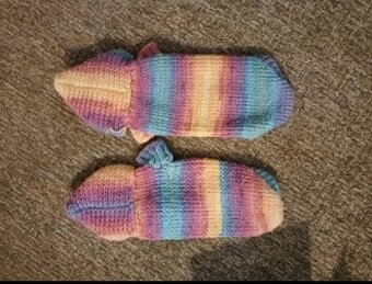 Dvakrát pletený obleček svetřík