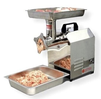 Výkonný elektrický mlýnek na maso 3000W 2 šajby 2 nože