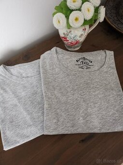Nové bavlněné tričko cena za obě