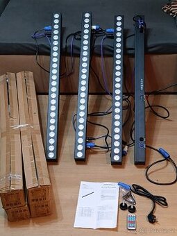 Novinka...4 ks 24x12 Wat RGBW +dálk.ovl