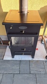 Krbová kamna s výměníkem Verner golemek