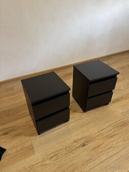 Noční stolky Malwa M2 - černá