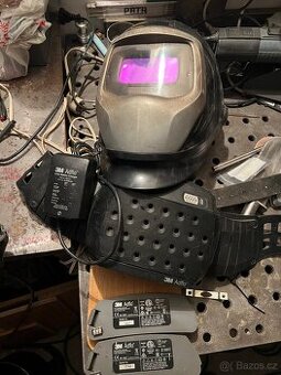 Speedglas 9100 + Adflo, Bruska Inelco