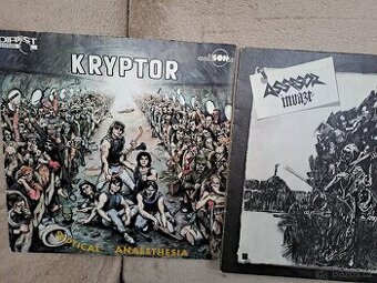 3x LP - Kryptor, Assesor, Rockmapa (Arakain, Vitacit, Torr)