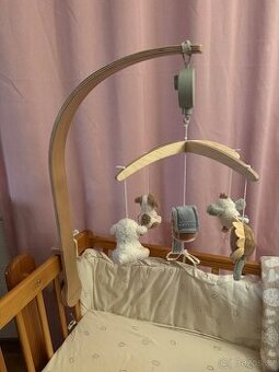 Hudební kolotoč dřevěný Little Dutch Farma