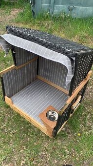 Nový  plážový  domek pro pejsky