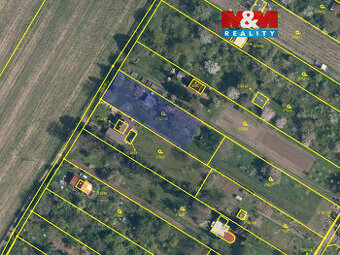 Prodej pozemku 1200 m² k výstavbě rekreačního objektu