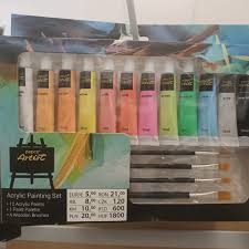 11) PEPCO - set 12 akrylových barev