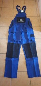 Nové pracovní kalhoty s laclem 54/182