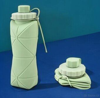 Skládací silikonová láhev na vodu