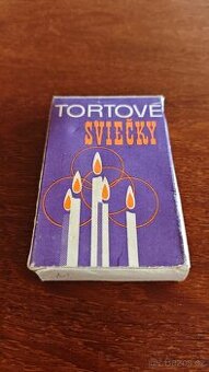Retro dortové svíčky ČSSR