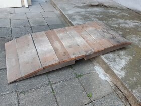 Dřevěný přejezd/mostek - 1