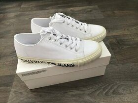 Nové dámské bílé boty Calvin Klein Jeans vel.40/41