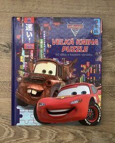 Cars (Auta) - Velká kniha puzzle